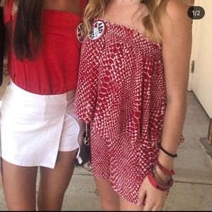 Buddy Love Snakeskin romper!